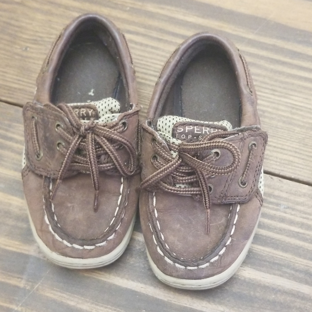 Sperry Boat Deck Shoes Toddler Size 7M